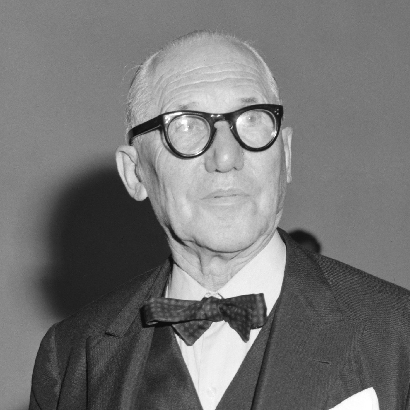 Retrato de Le Corbusier
